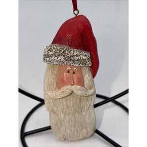 Vtg FIDDLESTIX PENNY LANE SANTA HEAD CHRISTMAS ORAMENT 2005